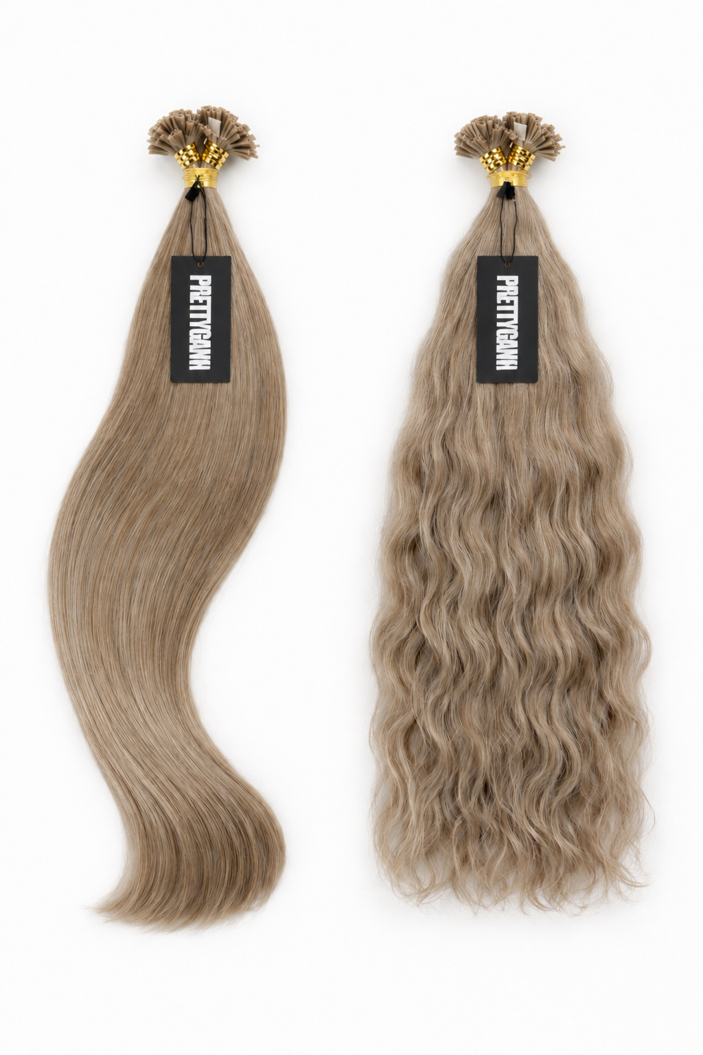 K-Tip Hair Extensions Beige Blends - prettygangofficial.com