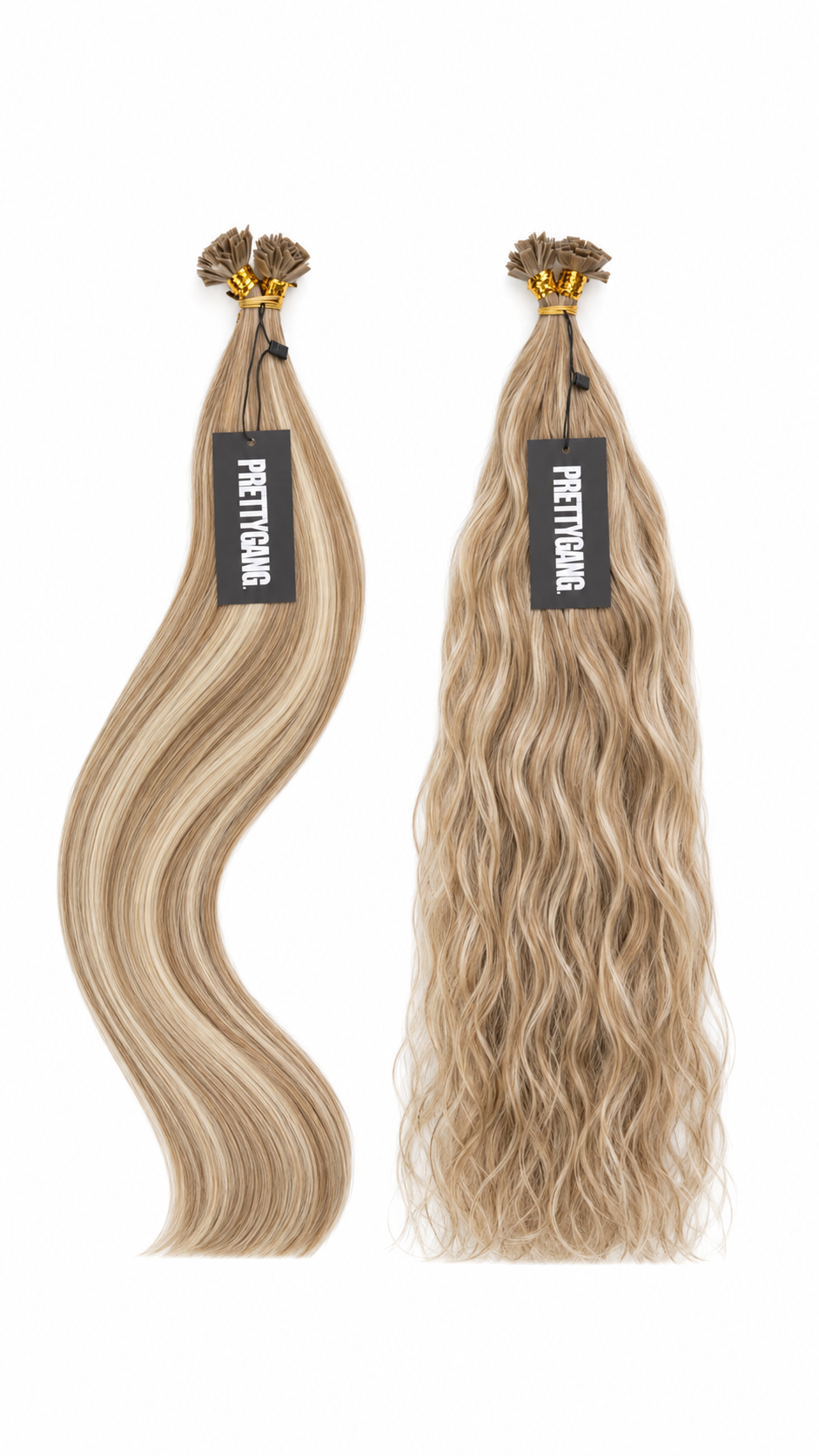K-Tip Hair Extensions Blonde Blends - prettygangofficial.com