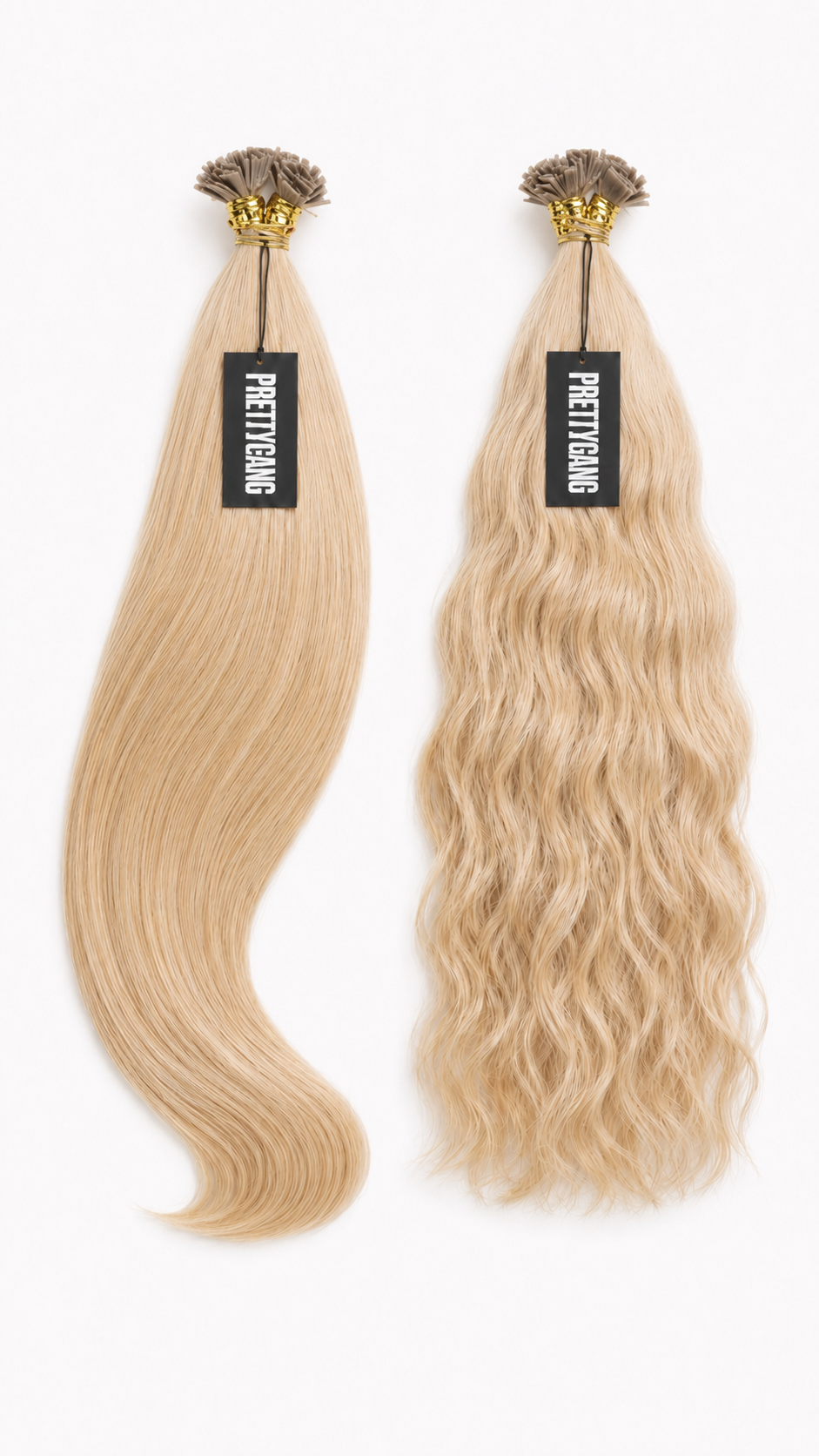 K-Tip Hair Extensions Blonde Blends - prettygangofficial.com