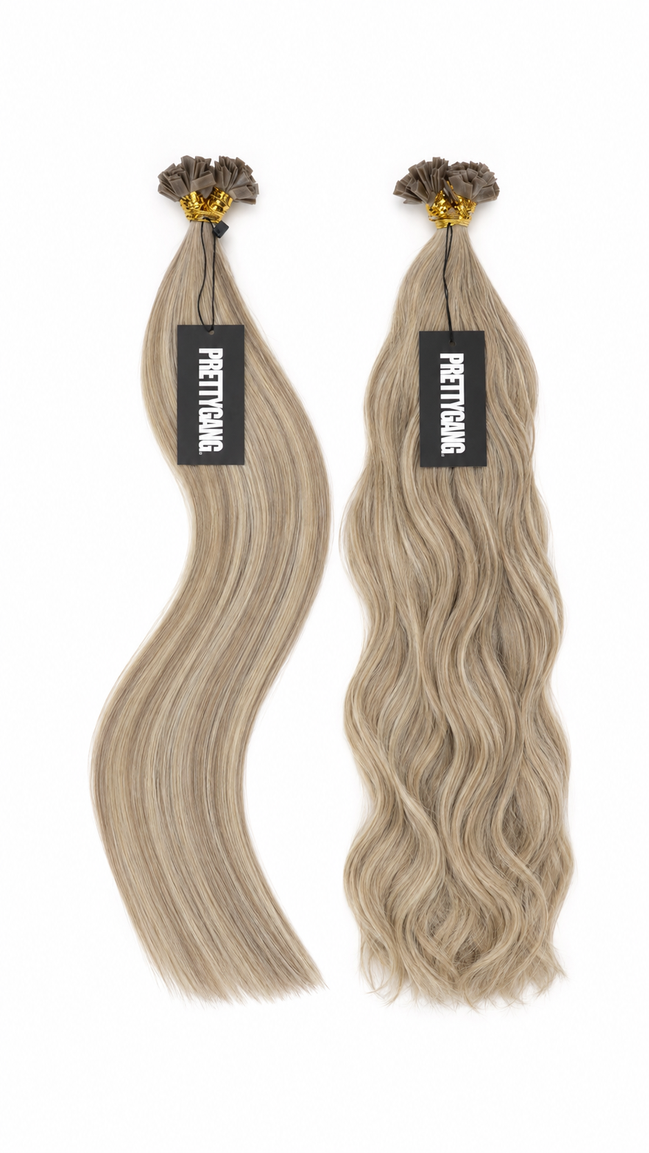 K-Tip Hair Extensions Blonde Blends - prettygangofficial.com