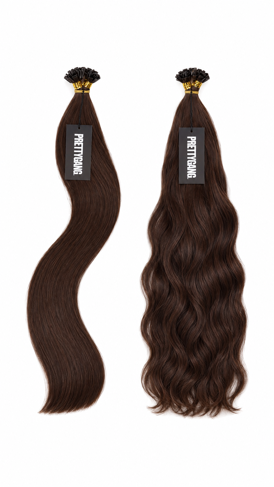 K-Tip Hair Extensions Brunettes - prettygangofficial.com