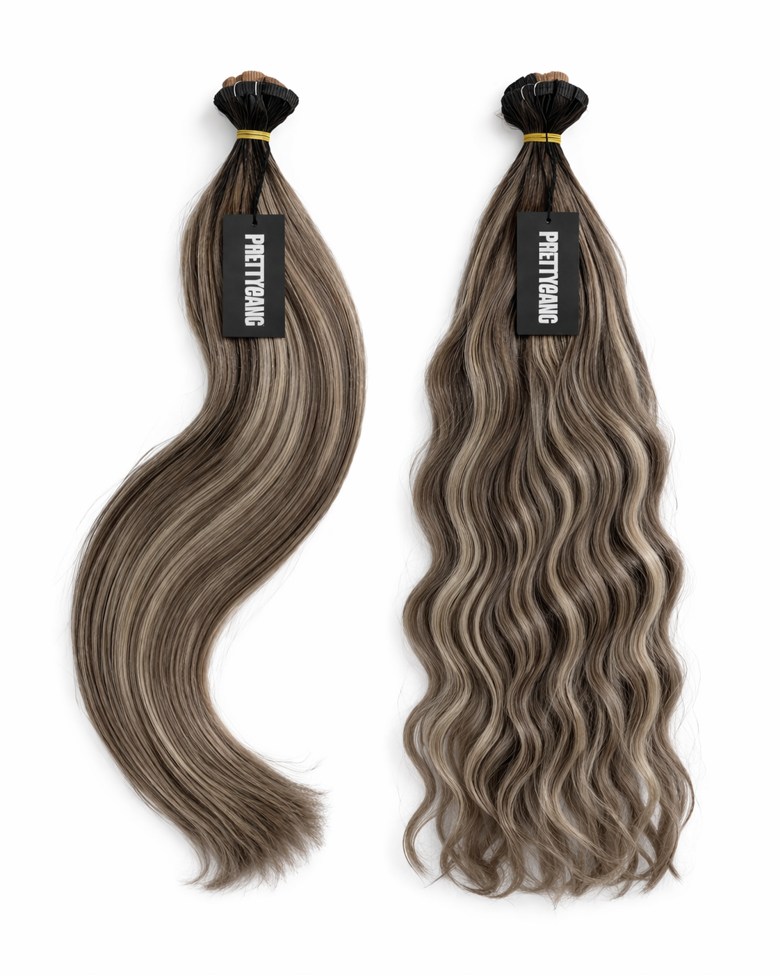 Tape-In Extensions BRUNETTE BLENDS - prettygangofficial.com